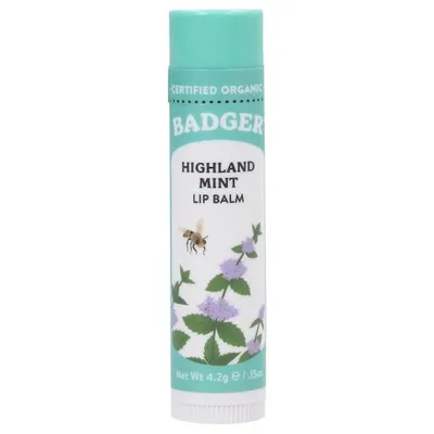 Badger Classic Highland Mint Lip Balm (Balsam do ust)