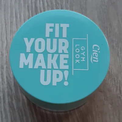 Cien Gym Look, Fit Your Make Up Powder (Transparentny puder utrwalający z kolagenem)