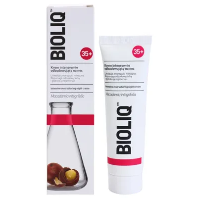 Bioliq Intensive Restructuring Night Cream Macadamia integrifolia 35+ (Krem intensywnie odbudowujący na noc)