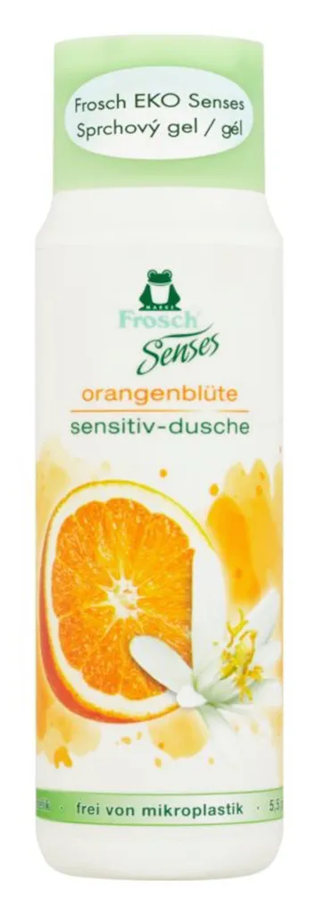 Frosch Senses, Orangeblute Sensitiv-Dusche (Delikatny żel pod prysznic do skóry wrażliwej)