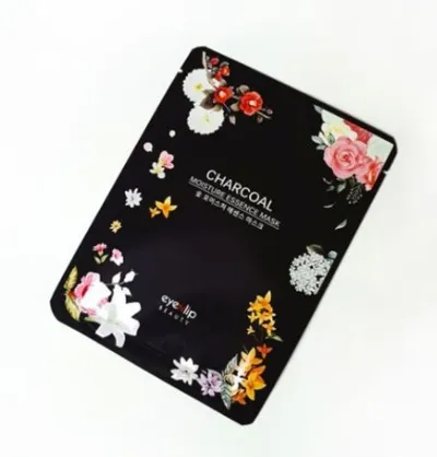 Eyenlip Charcoal Moisture Essence Mask (Maska nawilżająca w płaie `Węgiel`)