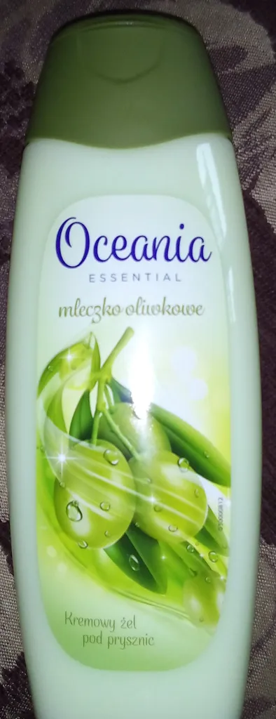 Oceania Essential, Żel pod prysznic `Mleczko oliwkowe`