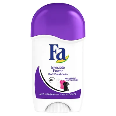 Fa Sport Invisible Power, Antyperspirant w sztyfcie