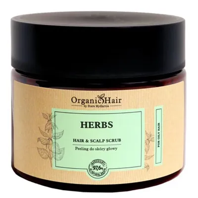 Stara Mydlarnia Organic Hair, Herbs, Peeling do skóry głowy normalizujący
