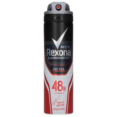 Rexona Men Men, Motionsense Champion Polska 48h Anti-perspirant Limited Edition (Antyperspirant w sprayu)