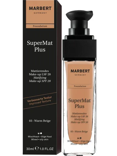 Marbert SuperMatPlus, Matifying Make-up SPF 20 (Podkład matujący)