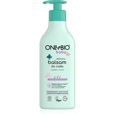 OnlyBio Baby, Delikatny balsam do ciała od pierwszego dnia życia