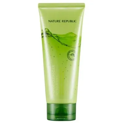 Nature Republic Jeju Sparkling Mud, Foam Cleanser (Pianka do mycia twarzy)