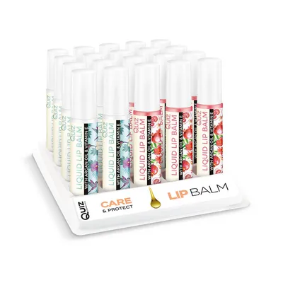 Quiz Cosmetics Lip Balm with Argan Oil & Vitamin E (Balsam do ust w płynie `Olejek arganowy i witamina E`)