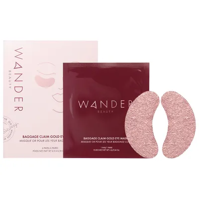 Wander Beauty Baggage Claim Rose Gold Set of 6 Eye Masks (Maseczki pod oczy)