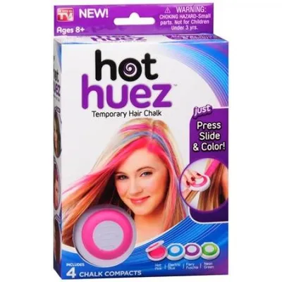 Hot Huez Temporary Hair Chalk (Kreda barwiąca do włosów)