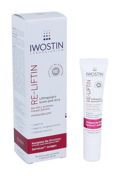 Iwostin Re - Liftin, Liftingujący krem pod oczy
