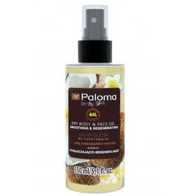 Paloma Body SPA, Dry Body & Face Oil Smoothing & Regenerating (Suchy olejek do twarzy i ciała wygładzający i regenerujący)