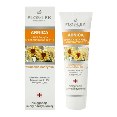 Floslek Pharma, Arnica, Nawilżający krem arnikowy SPF 15