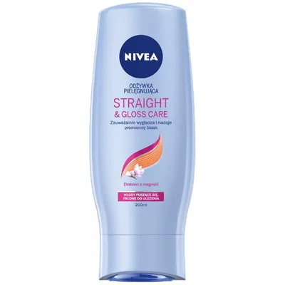 Nivea Straight & Gloss Care, Odżywka do włosów (nowa wersja)