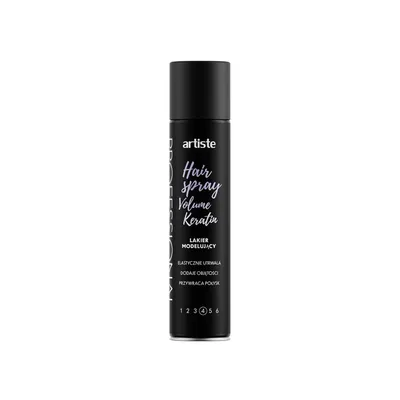 Artiste Professional, Modelujący lakier do włosów `Volume Keratin`
