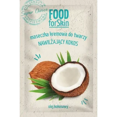 Marion Food for Skin, Maseczka kremowa do twarzy `Nawilżający kokos`