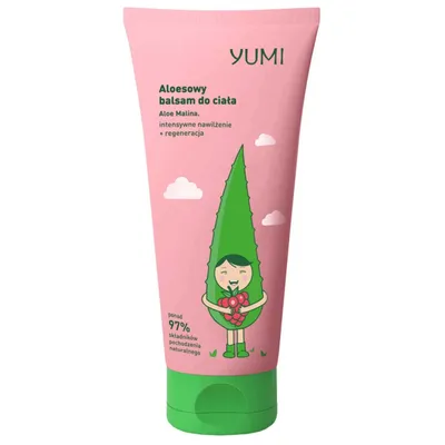 Yumi Aloesowy balsam do ciała `Aloe Malina`