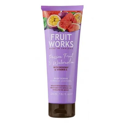 Grace Cole Fruit Works, Passion Fruit & Watermelon Body Scrub (Peeling do ciała `Marakuja i arbuz`)