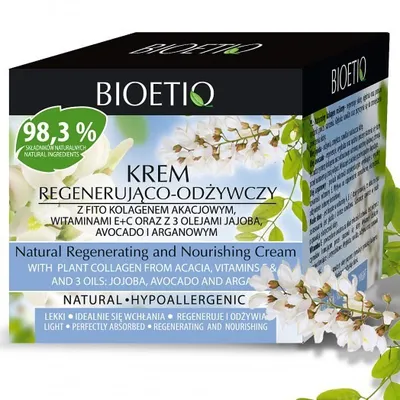Bioetiq Naturalny krem regenerująco – odżywczy 30+