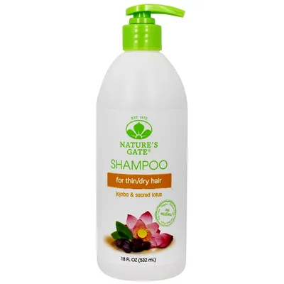 Nature's Gate Vegan Shampoo for Thin Hair with Jojoba & Lotus (Szampon do włosów cienkich z jojobą i lotosem)
