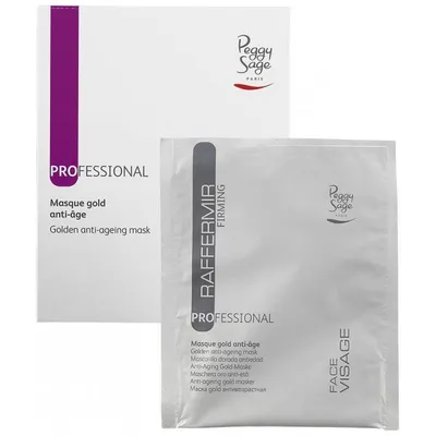 Peggy Sage Professional, Golden anti-ageing Mask (Złota maseczka przeciwstarzeniowa)