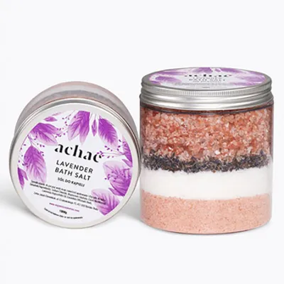 Achae Lavender Bath Salt (Sól do kąpieli lawendowa)