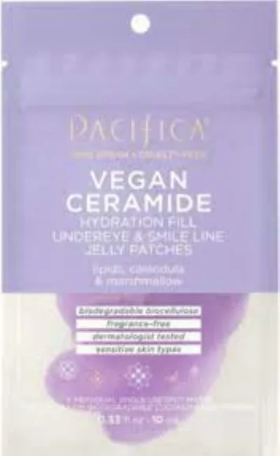 Pacifica Vegan Ceramide Hydration Fill Undereye & Smile Line Jelly Patches (Nawilżające płatki pod oczy i wokół ust)