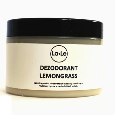 La-Le Dezodorant ekologiczny w kremie z olejkiem `Lemongrass`