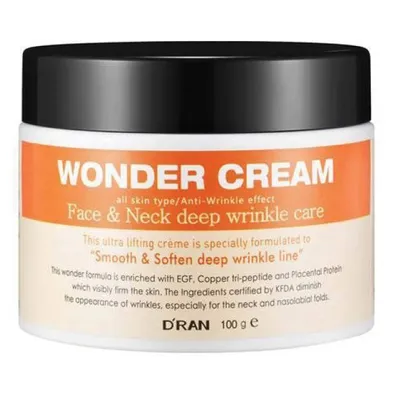 D'Ran Wonder Cream, Face & Neck Deep Wrinkle Care (Przeciwzmarszczkowy krem)