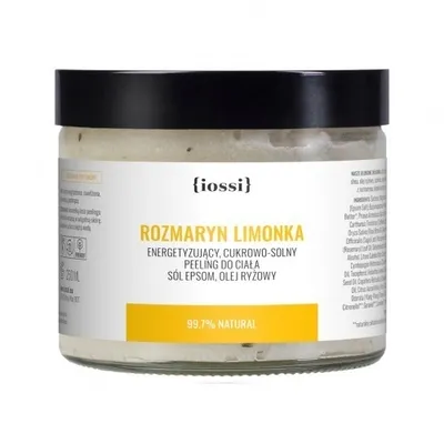 Iossi Odświeżający peeling do ciała `Rozmaryn i limonka`