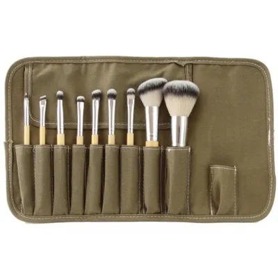 Sunshade Minerals Pędzle do makijażu zestaw 9 sztuk