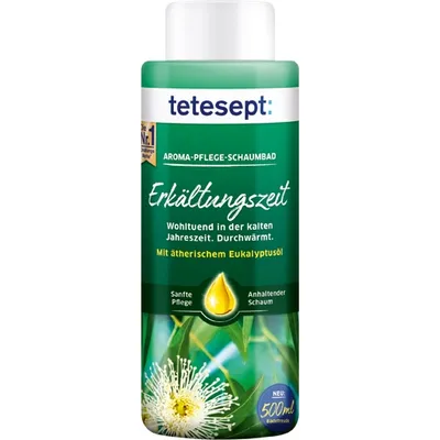 Tetesept Schaumbad Erkältungszeit (Płyn do kąpieli Czas Przeziębień)