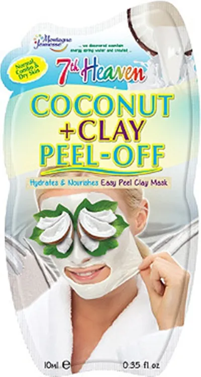 7th Heaven Coconut + Clay Peel-off (Kokosowa maseczka do twarzy peel-off)