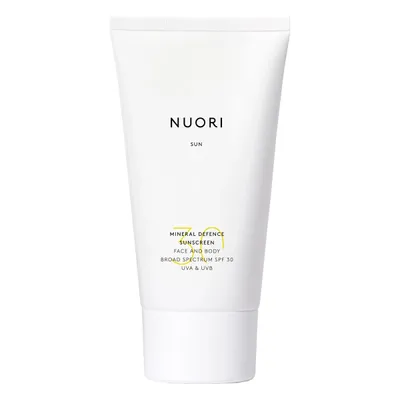 Nuori Mineral Defense Face and Body SPF 30 (Naturalna ochrona przeciwsłoneczna do twarzy i ciała z SPF 30)