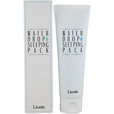Lioele Water Drop, Sleeping Pack (Całonocna maska do twarzy w postaci żelu)