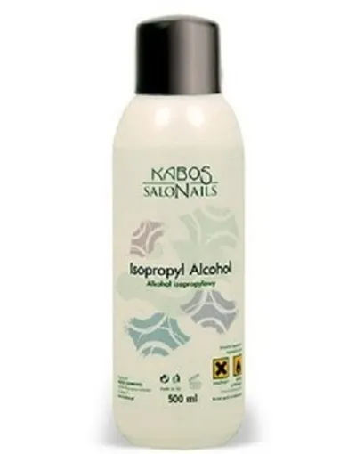 Kabos Cosmetics SaloNails, Isopropyl Alcohol (Alkohol izopropylowy do przemywania mas żelowych)