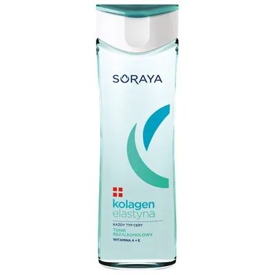 Soraya Kolagen + Elastyna, Tonik bezalkoholowy (nowa wersja)