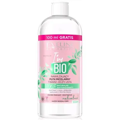 Eveline Cosmetics I'm Bio, Nawilżający płyn micelarny