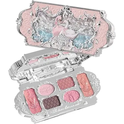 Flower Knows Swan Ballet, Eyeshadow Palette (Paletka sześciu cieni do powiek)
