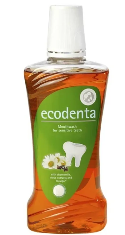 Ecodenta Mouthwash for Sensitive Teeth (Płyn do płukania jamy ustnej z rumiankiem)