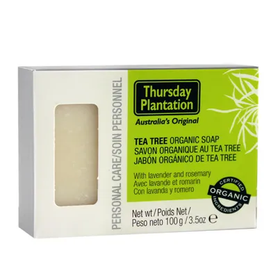 Thursday Plantation Personal Care, Tea Tree Organic Soap (Mydło antybakteryjne z olejkiem z drzewa herbacianego)