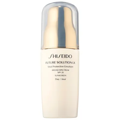 Shiseido Future Solution LX, Total Protective Emulsion SPF 20 (Emulsja dzienna)