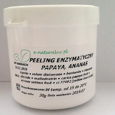 E-naturalne.pl Peeling enzymatyczny `Papaya, ananas`