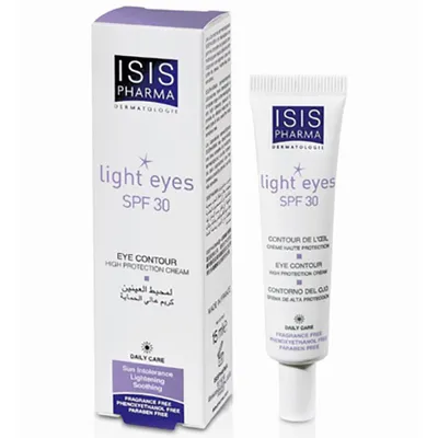 IsisPharma Light Eyes SPF 30 (Krem do okolicy oczu o właściwościach ochronnych i rozświetlających z filtrem SPF 30)
