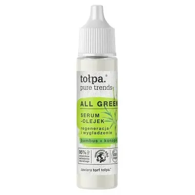 Tołpa Pure Trends, All Green, Serum-olejek do twarzy
