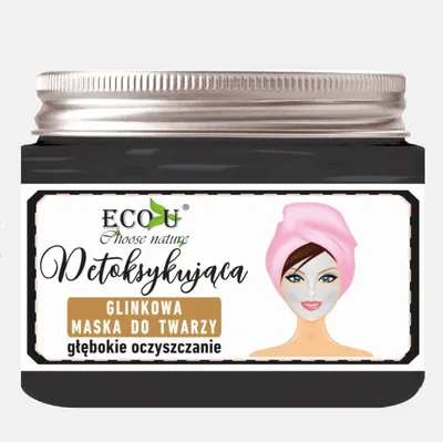 Eco U Choose Nature, Detoksykująca glinkowa maska do twarzy