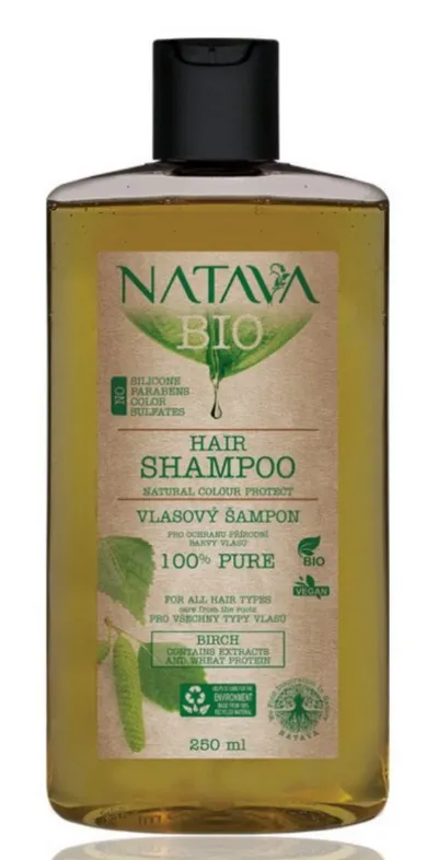Natava Bio, Hair Shampoo Birch (Szampon do włosów `Brzoza`)