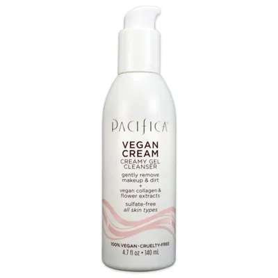 Pacifica Vegan Cream Creamy Gel Cleanser (Kremowy żel oczyszczający z wegańskim kolagenem)