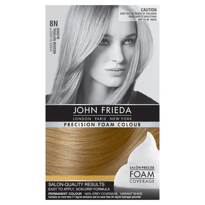 John Frieda Precision Foam Colour (Farba do włosów w piance - blondy)